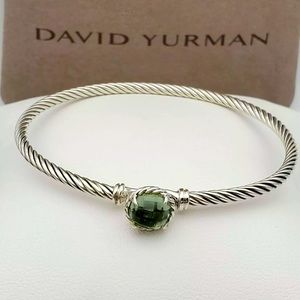 🍭~David Yurman Chatelaine Prasiolite Bracelet~🍭